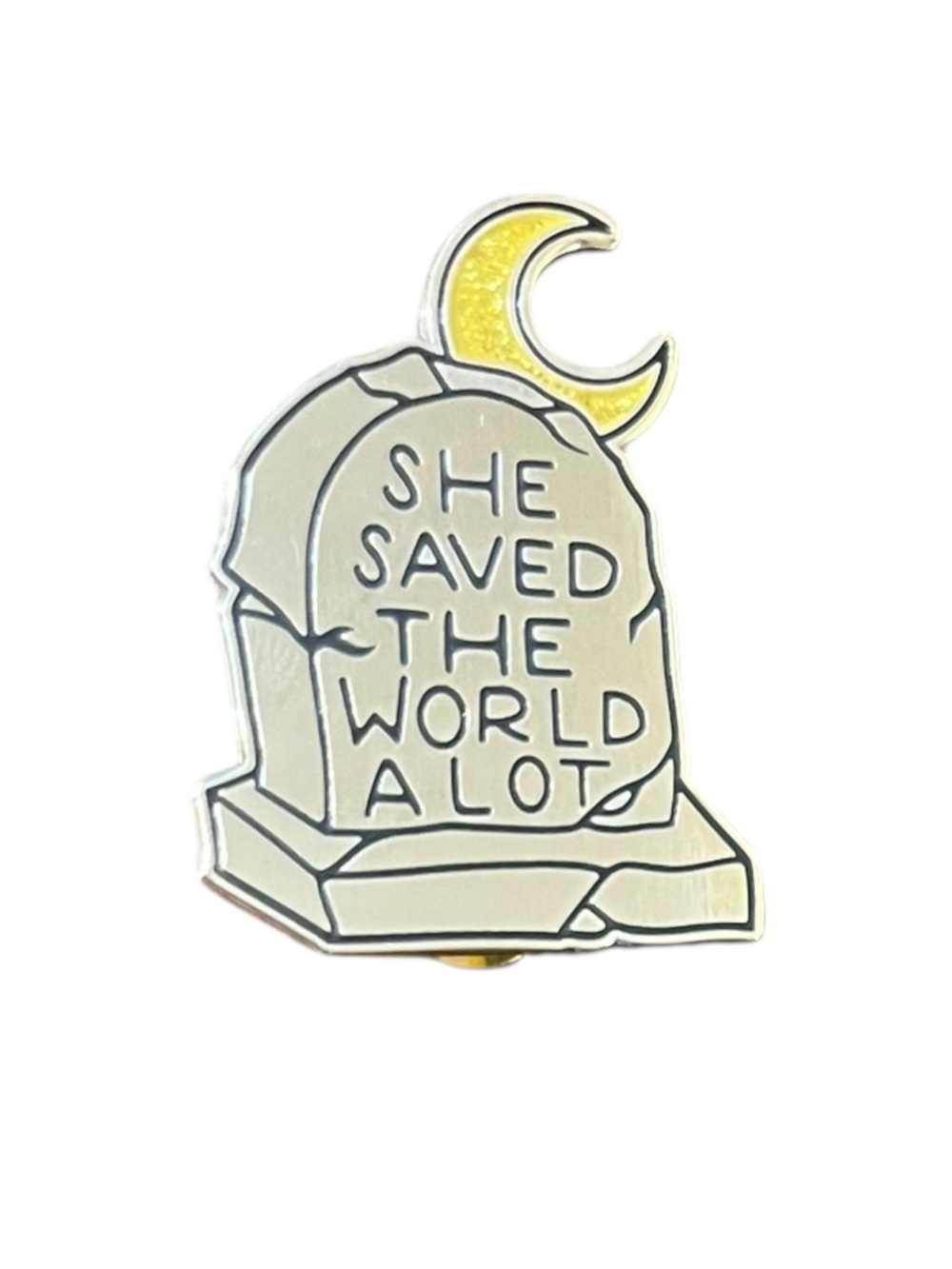 Buffy The Vampire Slayer The Gift Tombstone Enamel Pin Sylar